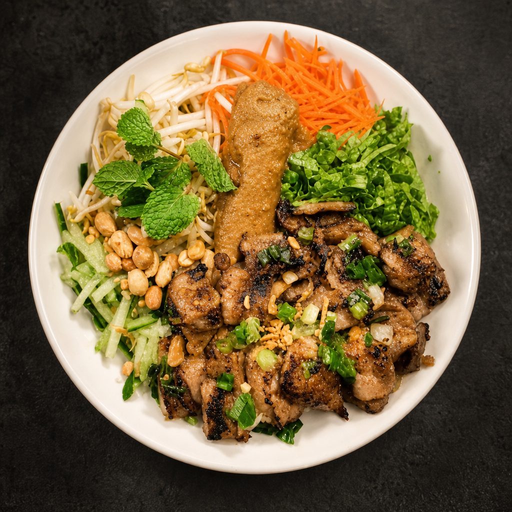 Bún Thịt Nướng Chả Giò - Country Banquet Vermicelli.